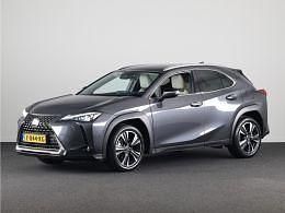 Sonic grey metallic (donker grijs metallic) Gebruikt 2024 Lexus UX 300e Luxury Line SUV | € 47.945 - Afbeelding 1/3