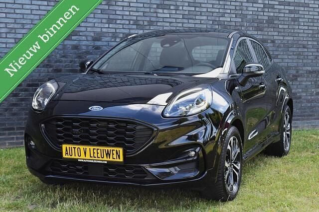 Zwart Gebruikt 2023 Ford Puma ST-Line SUV | € 18.925 (Super prijs) - Afbeelding 1/4