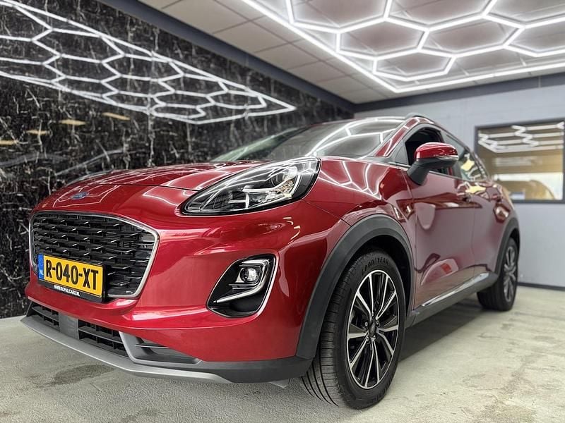 Rood Gebruikt 2020 Ford Puma Titanium SUV | € 16.450 (Super prijs) - Afbeelding 1/4