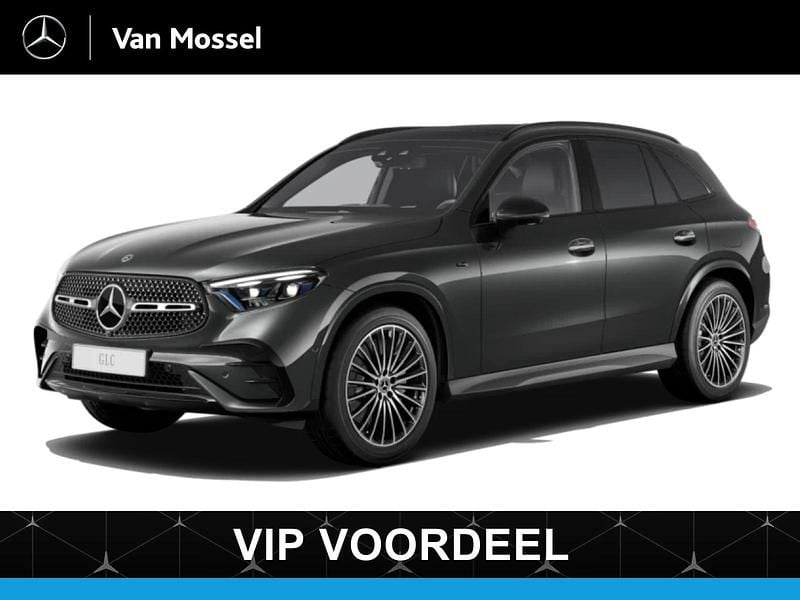 Zwart Nieuw 2025 Mercedes GLC400d AMG line SUV | € 82.995 (Eerlijke prijs) - Afbeelding 1/1