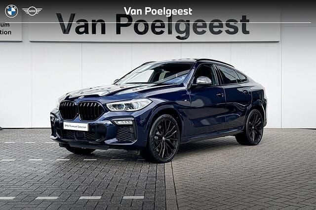 Blauw Gebruikt 2020 BMW X6 M50 Executive SUV | € 79.900 (Eerlijke prijs) - Afbeelding 1/4