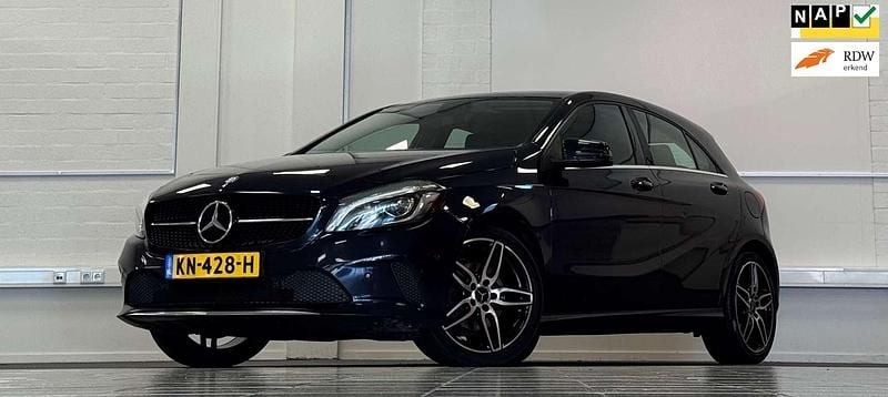 Blauw Occasion 2016 Mercedes A160 Ambition Hatchback | € 13.894 (Iets duurder) - Afbeelding 1/3