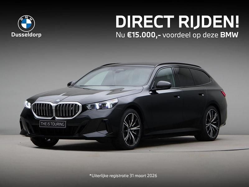 Occasion BMW i5 M Sport 250 kW (340 PK) 2025 Zwart Stationwagen