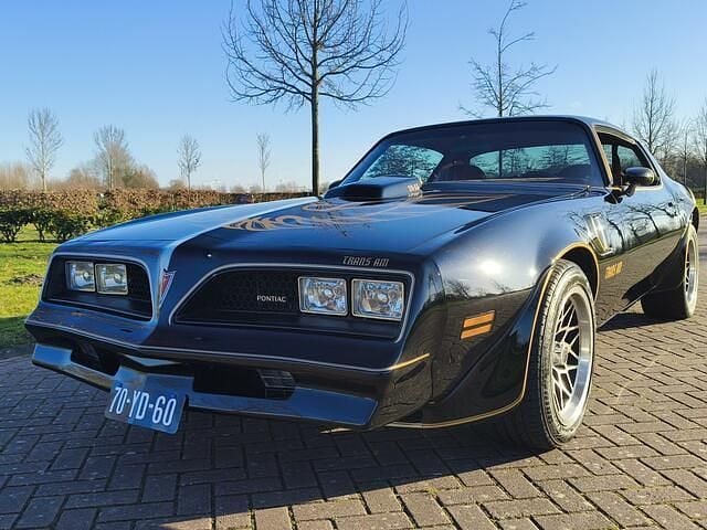 Zwart Occasion 1977 Pontiac Firebird Hatchback | € 59.500 - Afbeelding 1/4