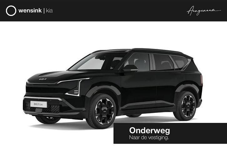 Zwart Nieuw 2025 Kia EV5 GT-Line SUV | € 47.517 (Eerlijke prijs) - Afbeelding 1/4