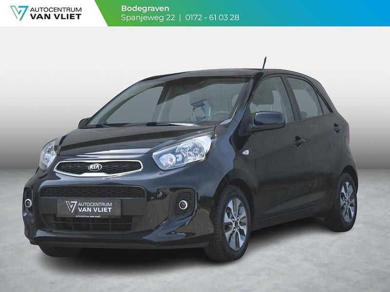 Zwart Gebruikt 2017 Kia Picanto Hatchback | € 7.799 (Eerlijke prijs) - Afbeelding 1/4
