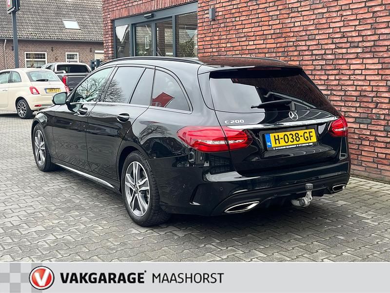 Occasion Mercedes C200 Business 184 PK (135 kW) 2019 Zwart Stationwagen