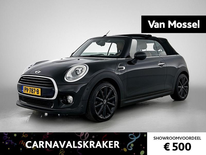 Occasion Mini Cooper Cabriolet Business 136 PK (100 kW) 2017 Zwart Cabriolet