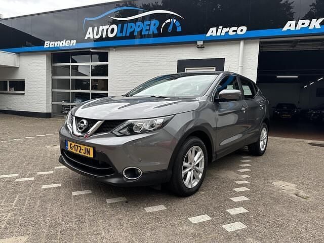 Grijs Gebruikt 2015 Nissan Qashqai Acenta SUV | € 8.999 (Goede deal) - Afbeelding 1/4
