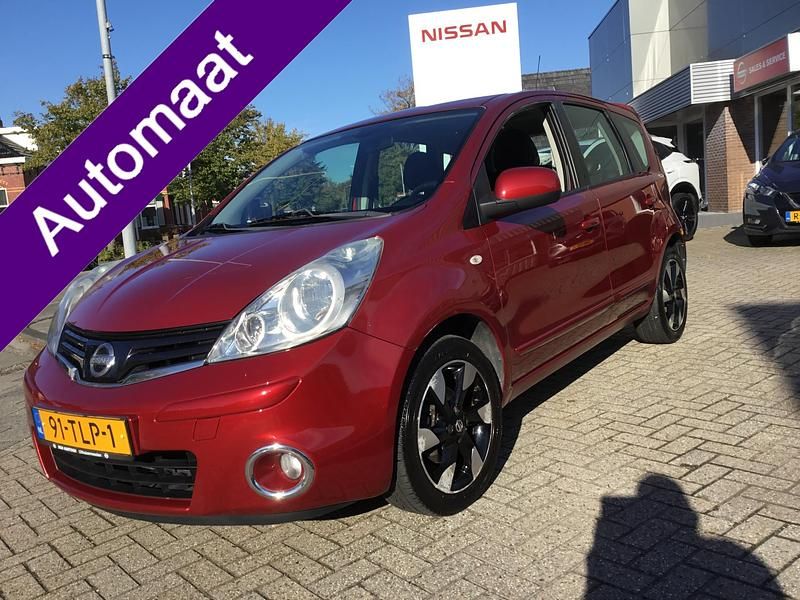 Rood Gebruikt 2012 Nissan Note MPV | € 7.950 (Eerlijke prijs) - Afbeelding 1/4