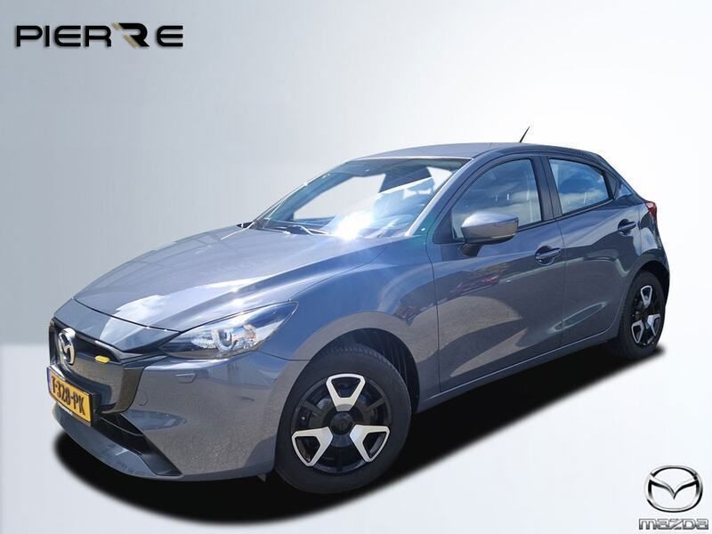 Grijs Gebruikt 2023 Mazda 2 Center-Line Hatchback | € 20.445 (Eerlijke prijs) - Afbeelding 1/4