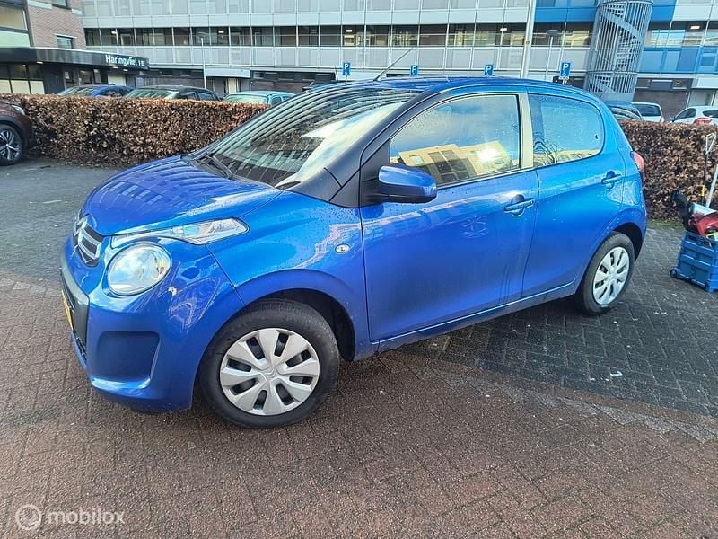 Blauw Occasion 2019 Citroën C1 Feel Hatchback | € 7.990 (Eerlijke prijs) - Afbeelding 1/4