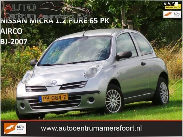Occasion Nissan Micra Pure 65 PK (47 kW) 2007 Grijs Hatchback