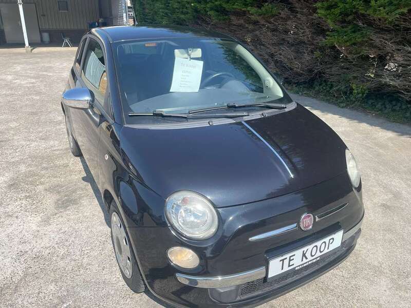 Zwart Gebruikt 2011 Fiat 500 Sport Hatchback | € 5.750 (Eerlijke prijs) - Afbeelding 1/4