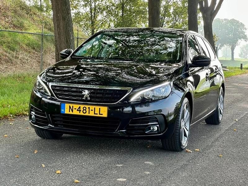 Occasion Peugeot 308 SW Allure 131 PK (96 kW) 2020 Zwart Stationwagen