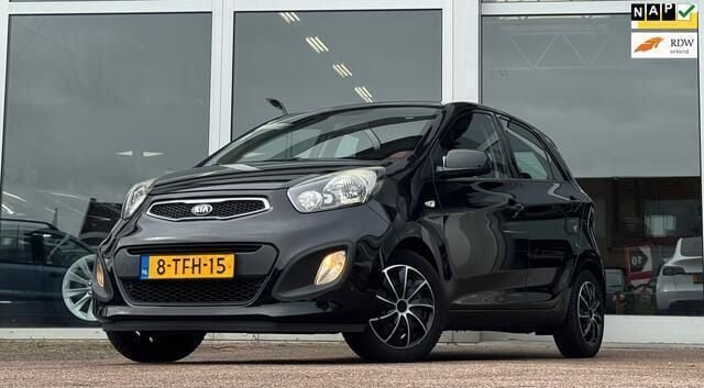 Zwart Gebruikt 2014 Kia Picanto Comfort Hatchback | € 5.244 (Eerlijke prijs) - Afbeelding 1/4