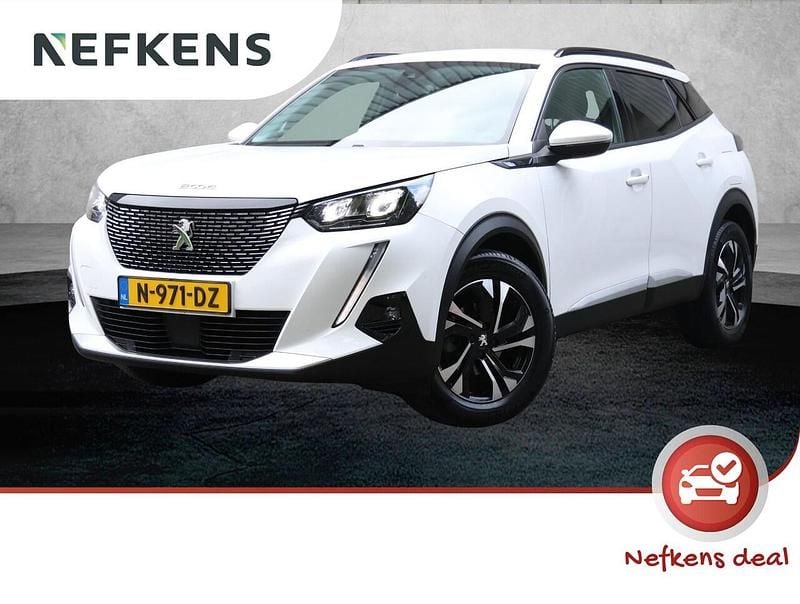 Wit Gebruikt 2021 Peugeot 2008 Allure SUV | € 16.825 (Eerlijke prijs) - Afbeelding 1/3