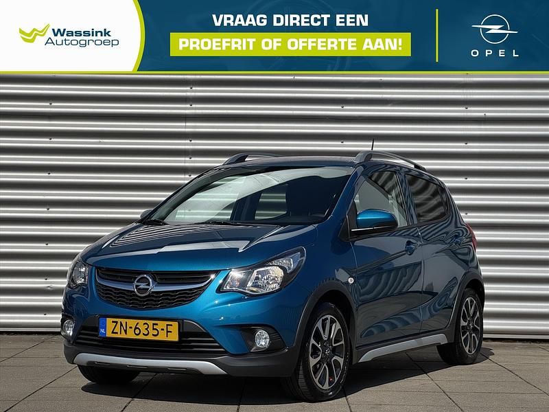 Blauw Gebruikt 2019 Opel Karl Edition Hatchback | € 10.440 (Eerlijke prijs) - Afbeelding 1/4