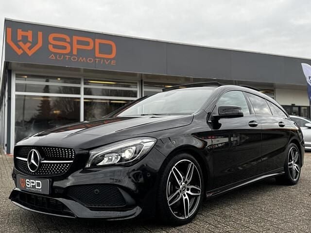 Zwart Gebruikt 2018 Mercedes CLA200 Shooting Brake Prestige Stationwagen | € 21.950 (Eerlijke prijs) - Afbeelding 1/4