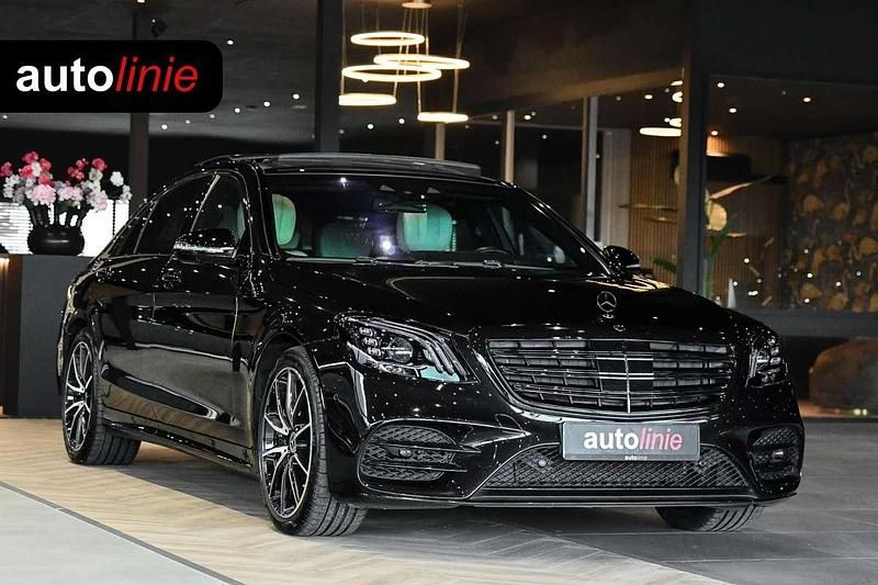 Zwart Occasion 2019 Mercedes S560 AMG Sedan | € 57.700 - Afbeelding 1/4