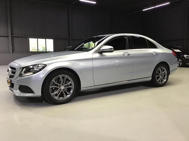 Occasion Mercedes C180 Prestige 157 PK (115 kW) 2015 Grijs (metallic) Sedan