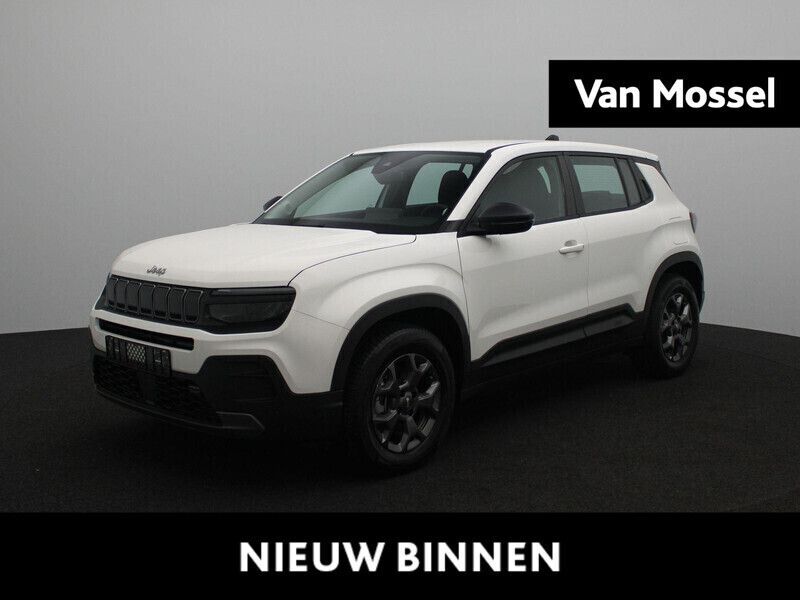 Wit Nieuw 2024 Jeep Avenger EV Altitude SUV | € 41.030 (Duur) - Afbeelding 1/3