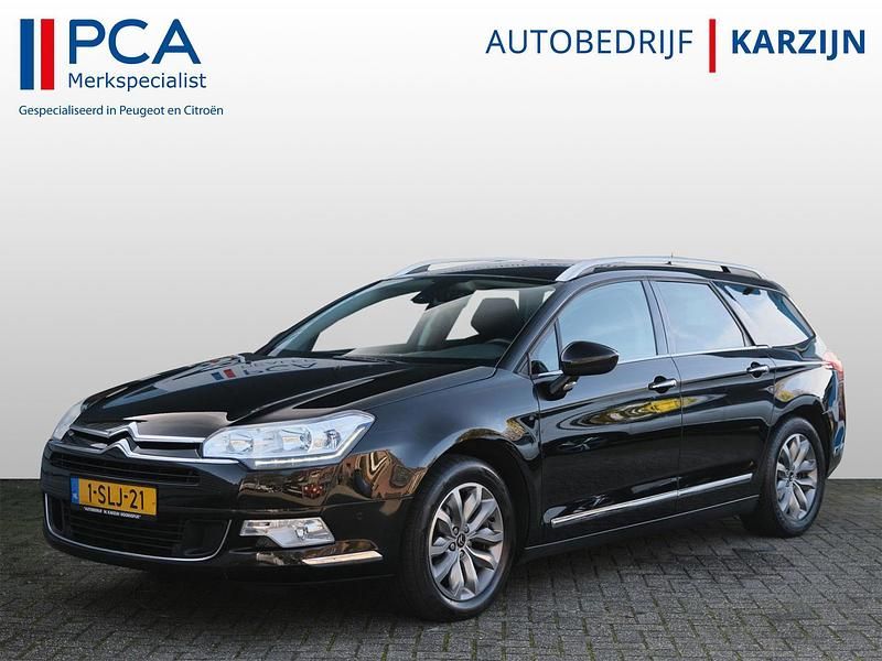 Zwart Gebruikt 2013 Citroën C5 Stationwagen | € 6.950 (Duur) - Afbeelding 1/4