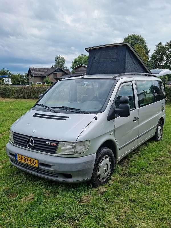 Zilver Gebruikt 2003 Mercedes Vito MPV | € 8.500 - Afbeelding 1/4