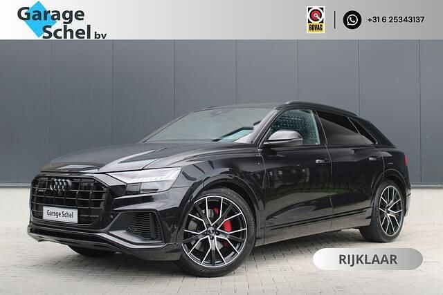 Zwart Gebruikt 2021 Audi Q8 S-Line SUV | € 69.950 - Afbeelding 1/4