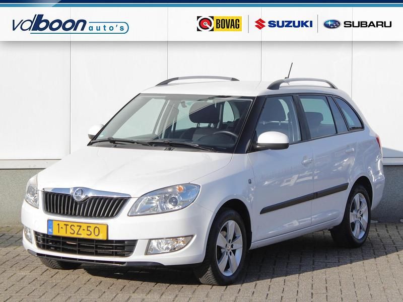 Wit Occasion 2014 Skoda Fabia Drive Stationwagen | € 7.040 (Eerlijke prijs) - Afbeelding 1/4