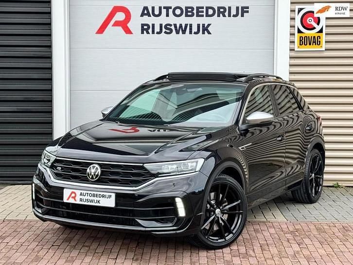 Zwart Occasion 2022 VW T-Roc R SUV | € 39.950 (Eerlijke prijs) - Afbeelding 1/4