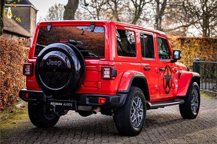 Occasion Jeep Wrangler Unlimited Overland 2021 Rood SUV
