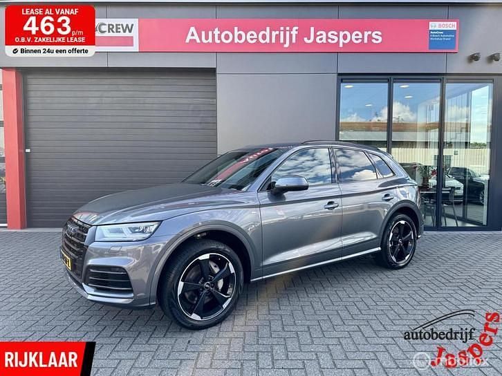Grijs Occasion 2020 Audi Q5 S-Line SUV | € 34.950 (Super prijs) - Afbeelding 1/4