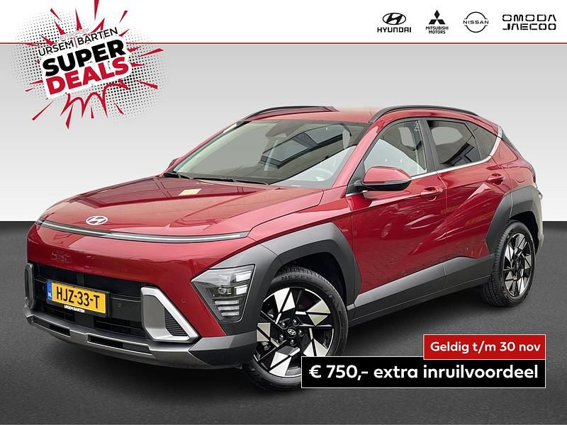 Rood metallic Gebruikt 2025 Hyundai Kona Comfort SUV | € 32.430 (Eerlijke prijs) - Afbeelding 1/4