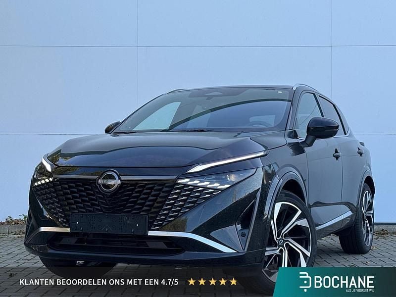 Zwart Gebruikt 2025 Nissan Qashqai Tekna+ SUV | € 39.940 (Eerlijke prijs) - Afbeelding 1/4