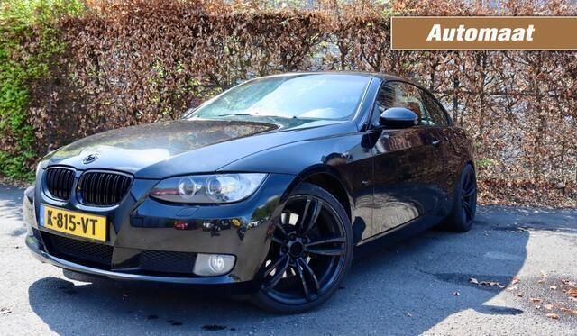 Zwart, metallic lak Gebruikt 2008 BMW 325 Cabriolet Executive Cabriolet | € 7.250 - Afbeelding 1/4