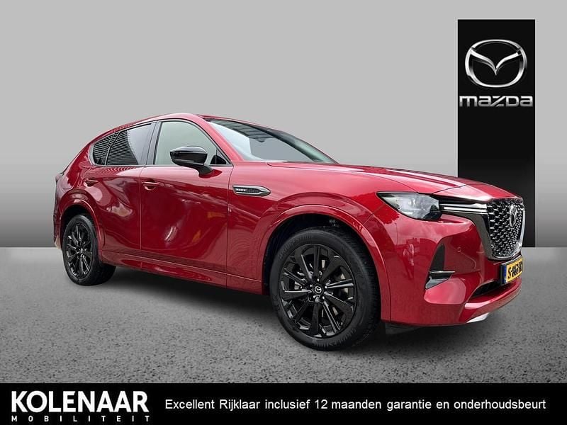 Rood Gebruikt 2023 Mazda CX-60 Homura-Line SUV | € 41.395 (Eerlijke prijs) - Afbeelding 1/4