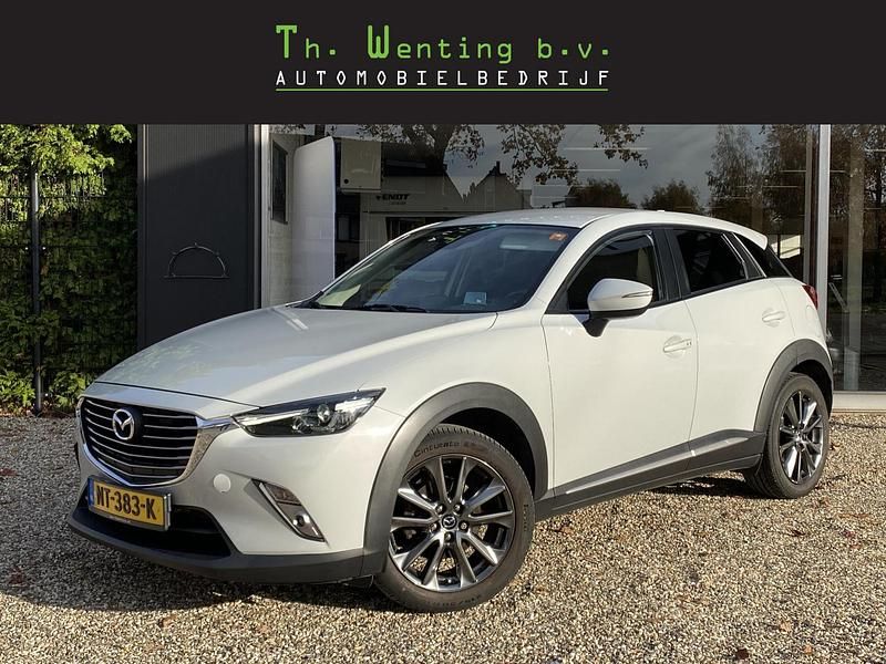 Wit Gebruikt 2017 Mazda CX-3 Luxury SUV | € 19.895 (Iets duurder) - Afbeelding 1/4