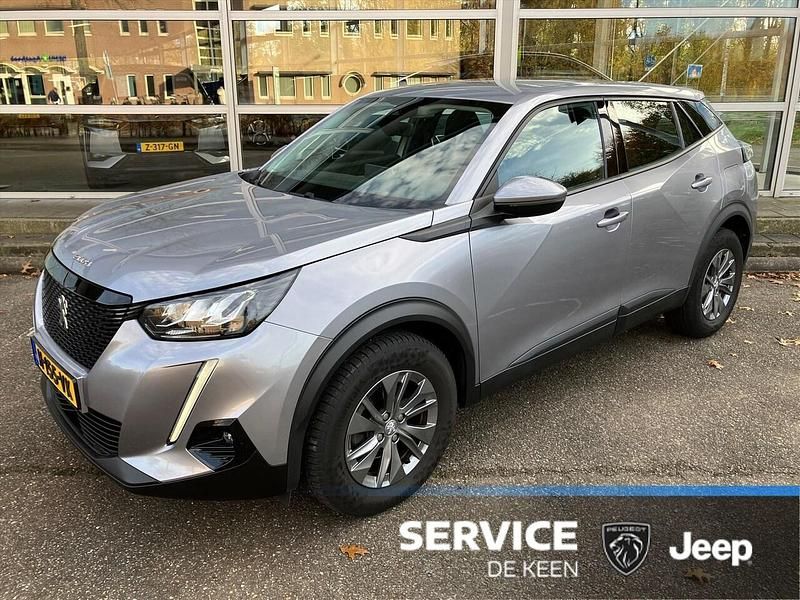 Grijs (metallic) Occasion 2020 Peugeot 2008 Active SUV | € 16.900 (Eerlijke prijs) - Afbeelding 1/4