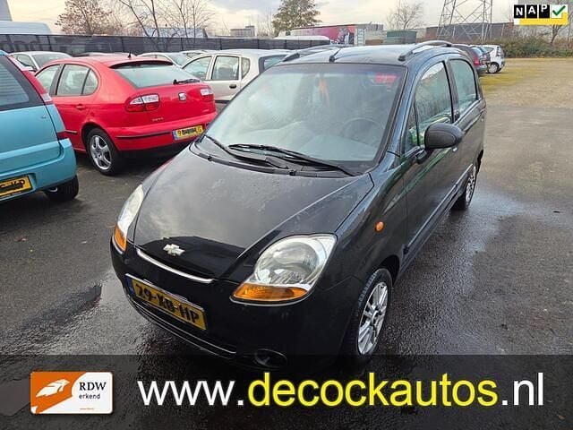 Zwart Gebruikt 2007 Chevrolet Matiz Hatchback | € 999 (Eerlijke prijs) - Afbeelding 1/4