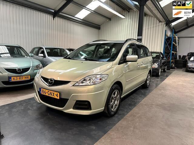 Beige Gebruikt 2008 Mazda 5 Touring MPV | € 4.950 (Duur) - Afbeelding 1/4