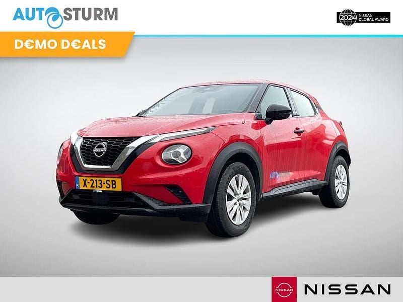 Rood Gebruikt 2024 Nissan Juke Visia SUV | € 20.749 (Super prijs) - Afbeelding 1/4