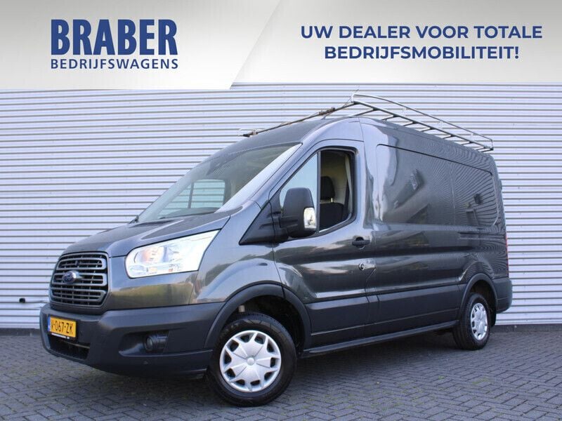 Grijs Gebruikt 2019 Ford Transit Trend Van | € 19.992 (Iets duurder) - Afbeelding 1/4