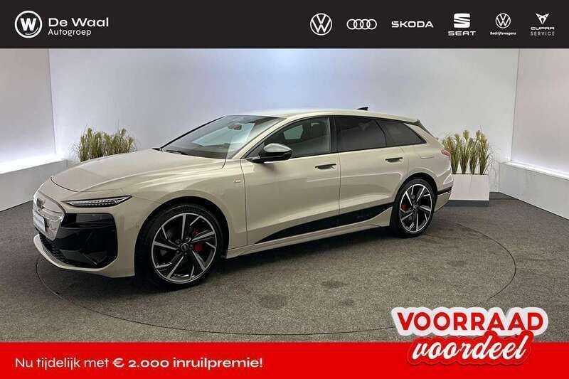 Beige, metallic lak Nieuw 2025 Audi A6 e-tron Comfort Stationwagen | € 69.990 (Duur) - Afbeelding 1/4