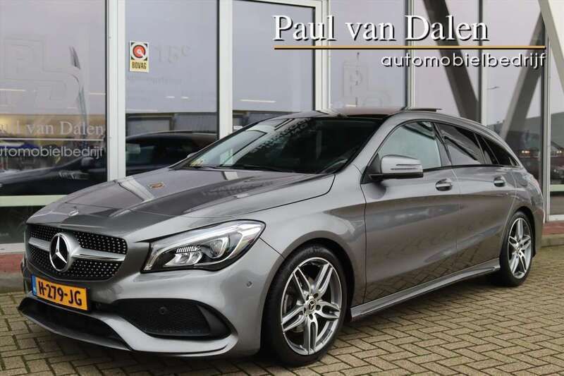 Grijs, metallic lak Gebruikt 2019 Mercedes CLA180 Shooting Brake AMG Stationwagen | € 22.900 (Eerlijke prijs) - Afbeelding 1/4