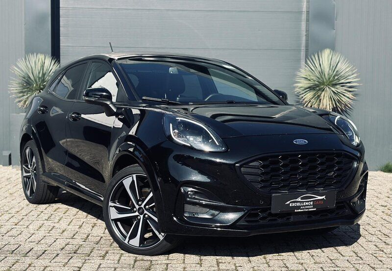 Zwart Gebruikt 2021 Ford Puma ST-Line X SUV | € 22.950 (Iets duurder) - Afbeelding 1/4