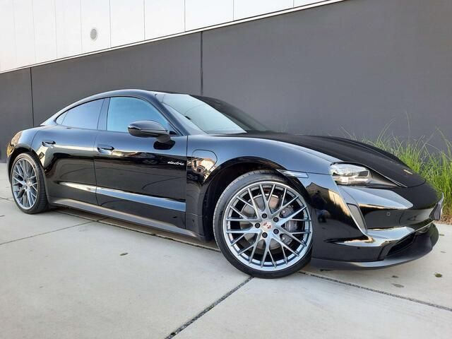 Zwart Gebruikt 2022 Porsche Taycan Sedan | € 76.480 (Goede deal) - Afbeelding 1/4