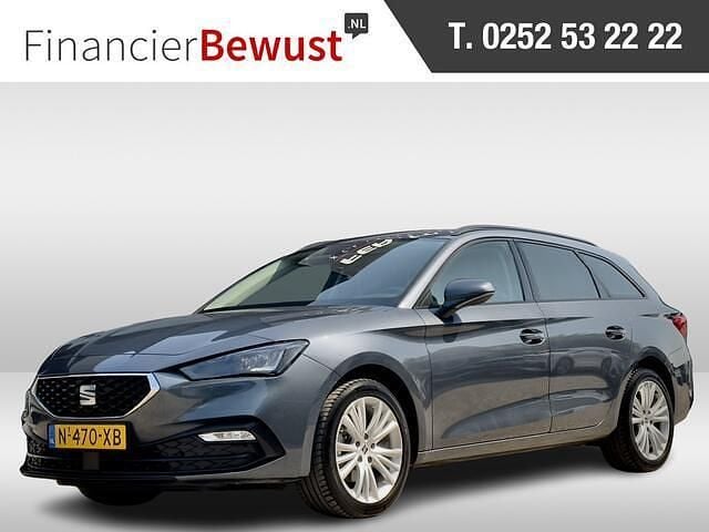 Grijs Gebruikt 2022 Seat Leon ST Stationwagen | € 7.950 - Afbeelding 1/4