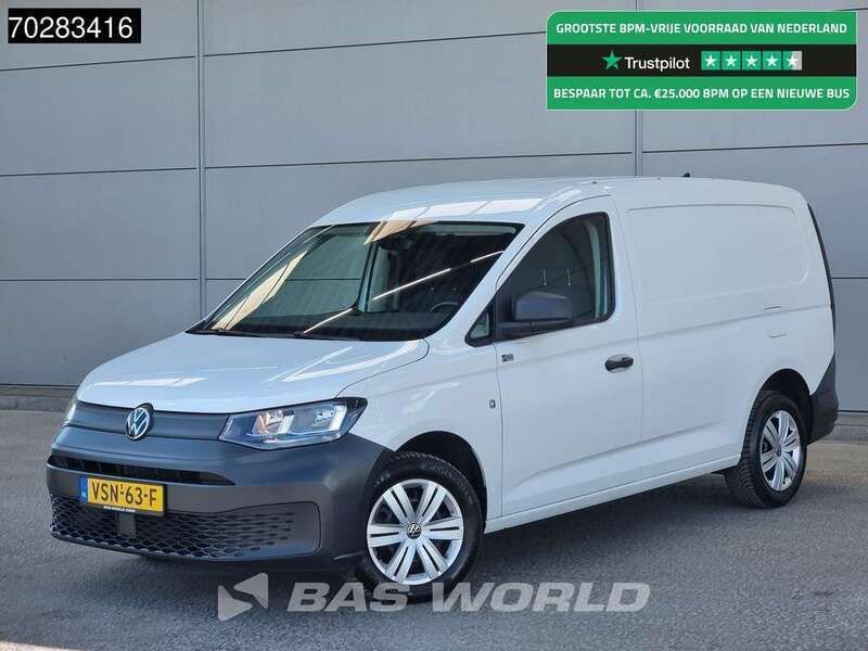 Wit Gebruikt 2022 VW Caddy MPV | € 16.400 (Super prijs) - Afbeelding 1/3