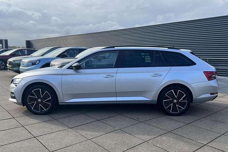 Occasion Skoda Superb 218 PK (160 kW) 2024 Grijs Stationwagen